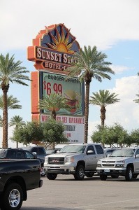 アメリカ旅行、1日目/ラスベガスの宿 サンセットステーションカジノラスベガスホテル