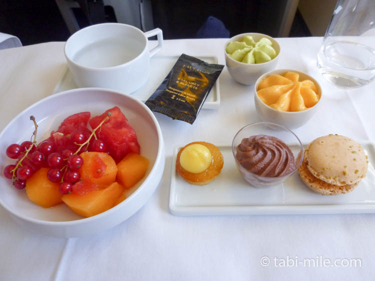 エールフランス 機内食デザート