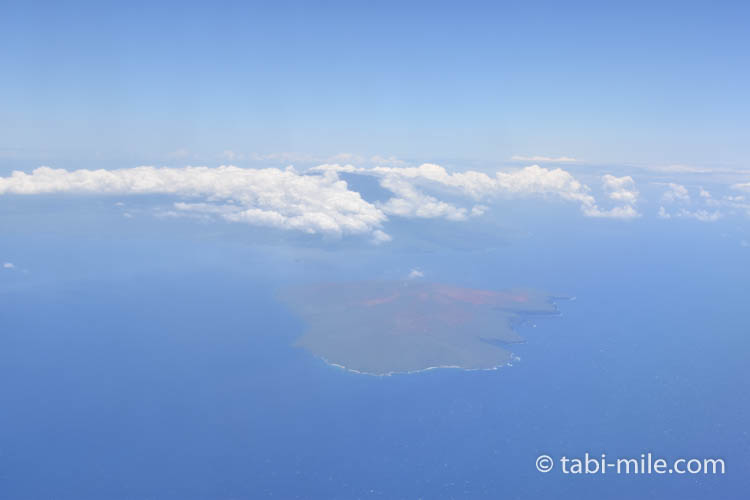 ハワイアン航空ホノルルからハワイ島へのフライト61