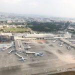広島空港空港上空からの写真