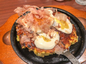 プライオリティパスなら関西国際空港で「ぼてぢゅう」のお好み焼きが3,400円分無料！使い方ルールまとめ