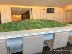 新千歳空港ANAラウンジ訪問記！ラウンジ内に山があるちょっと変わったANAラウンジ