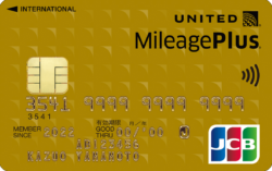 MileagePlus JCBゴールドカード券面画像