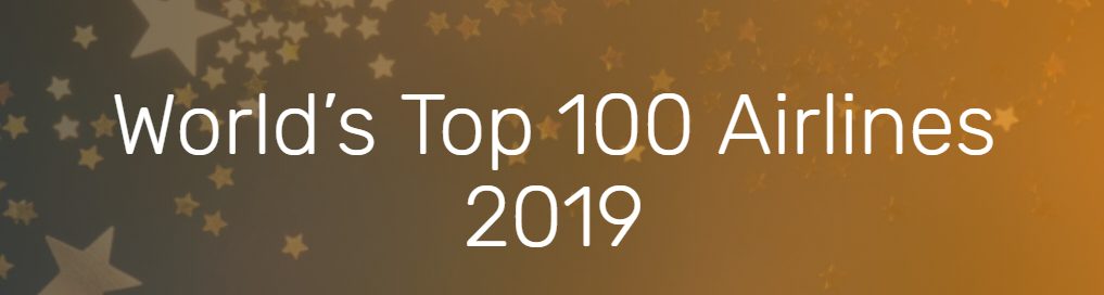 2019 World Airline Rankings