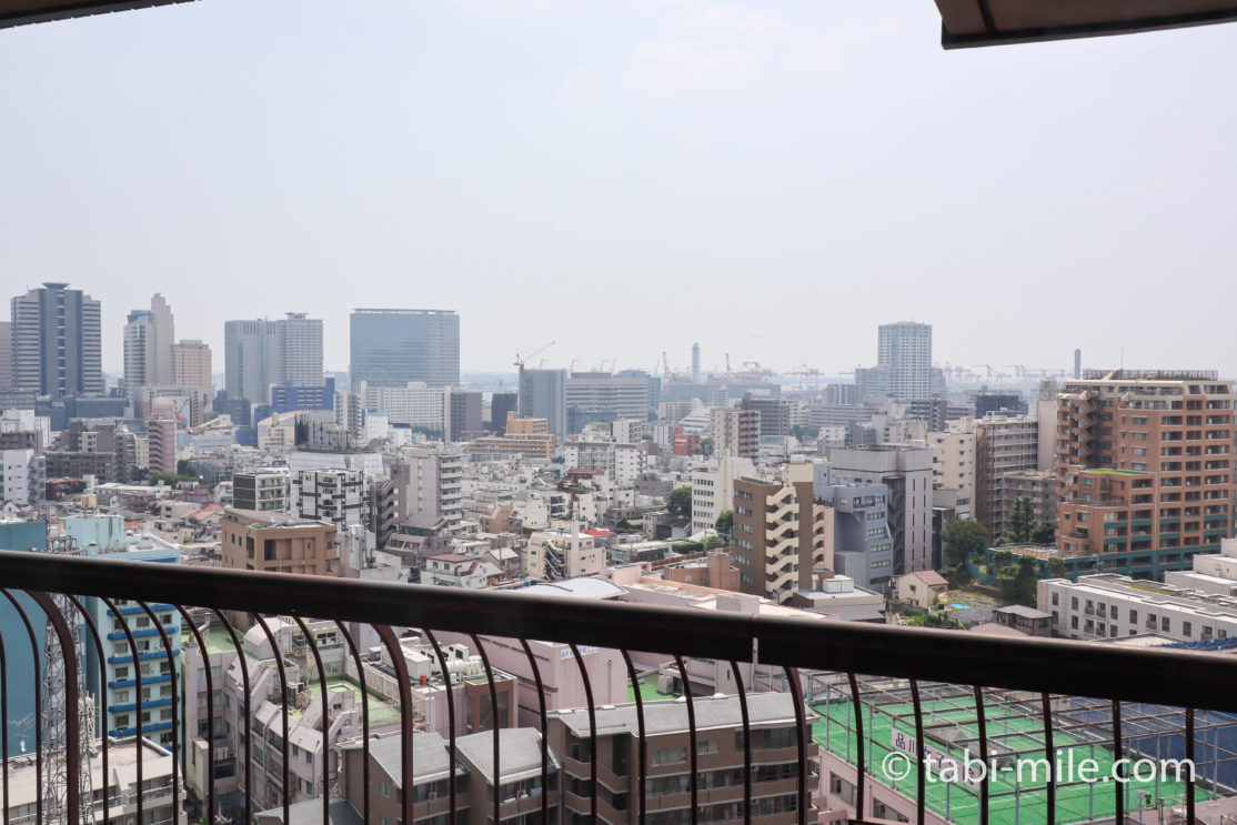 東京マリオットホテル　デラックスキング　景色