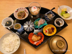 ザ・リッツ・カールトン京都の水暉での和朝食！湯豆腐が美味しい！