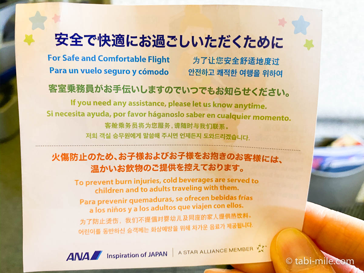 羽田空港、飛行機、赤ちゃん連れの注意点２
