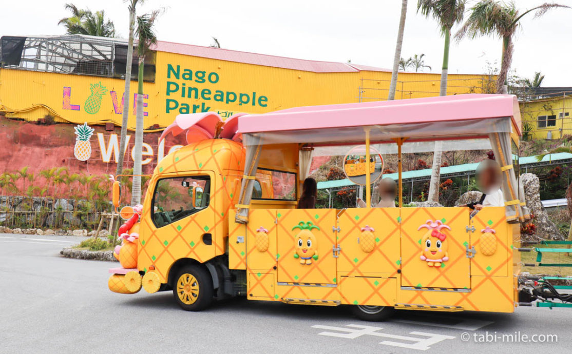 ナゴパイナップルパーク 、バス