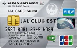 CLUB EST JALカードSuica 普通カード