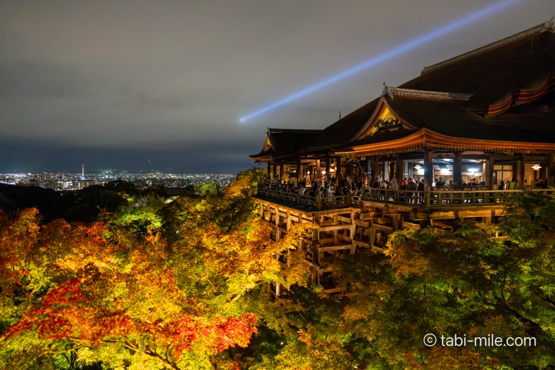 清水寺夜間特別拝観「世界遺産 清水寺 2024秋のナイトビューイング Only for Amex」