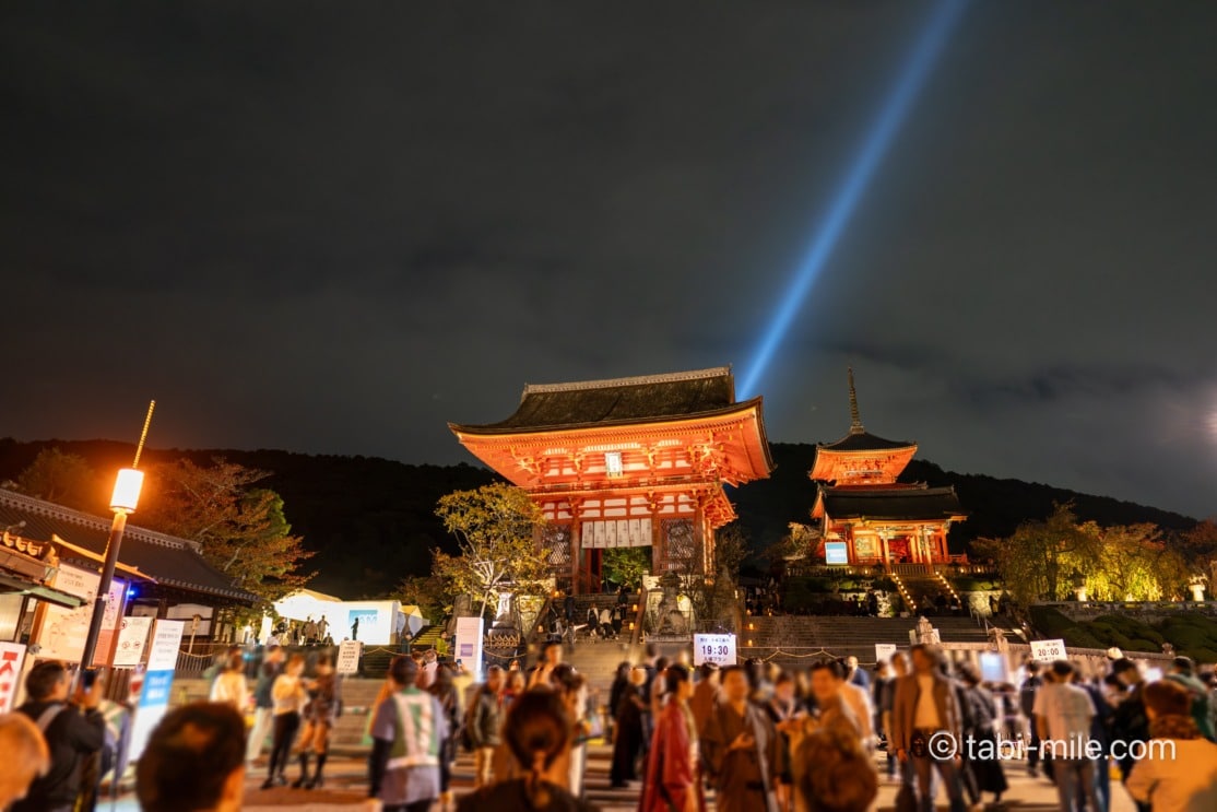 清水寺夜間特別拝観「世界遺産 清水寺 2024秋のナイトビューイング Only for Amex」