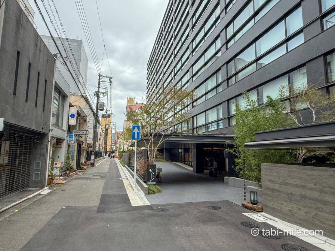 ヒルトン京都 駐車場