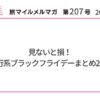 見ないと損！旅行系ブラックフライデーまとめ2024【旅情報1週間まとめ207号】