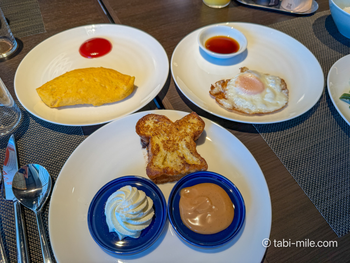 ヒルトン京都 エグゼクティブラウンジ 朝食