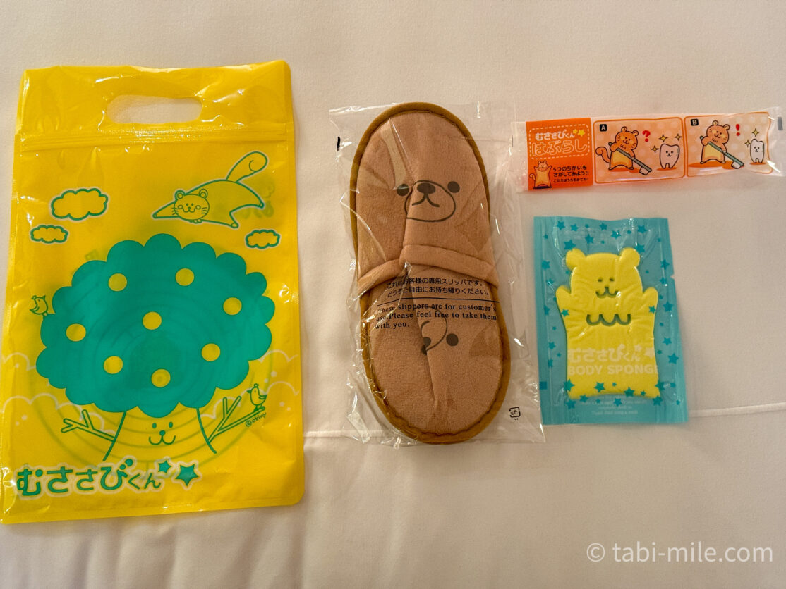 コンラッド東京_ベイビュールーム_宿泊記_子供用のアメニティ