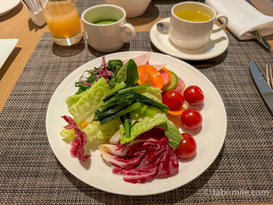 コンラッド東京朝食ビュッフェの様子 実際に食べた朝食