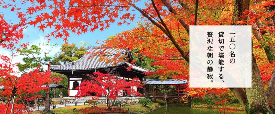 アメリカン・エキスプレス会員限定 高台寺 特別拝観イベント