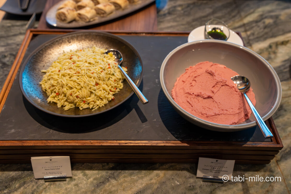 JWマリオット・ホテル東京の素晴らしいエグゼクティブラウンジの全フードプレゼンテーションレビュー！