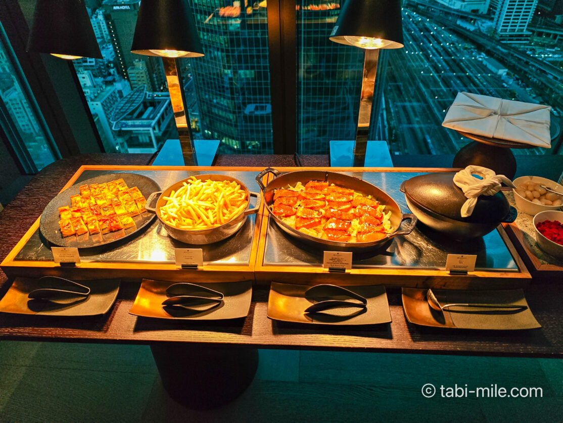 JWマリオット・ホテル東京の素晴らしいエグゼクティブラウンジの全フードプレゼンテーションレビュー！