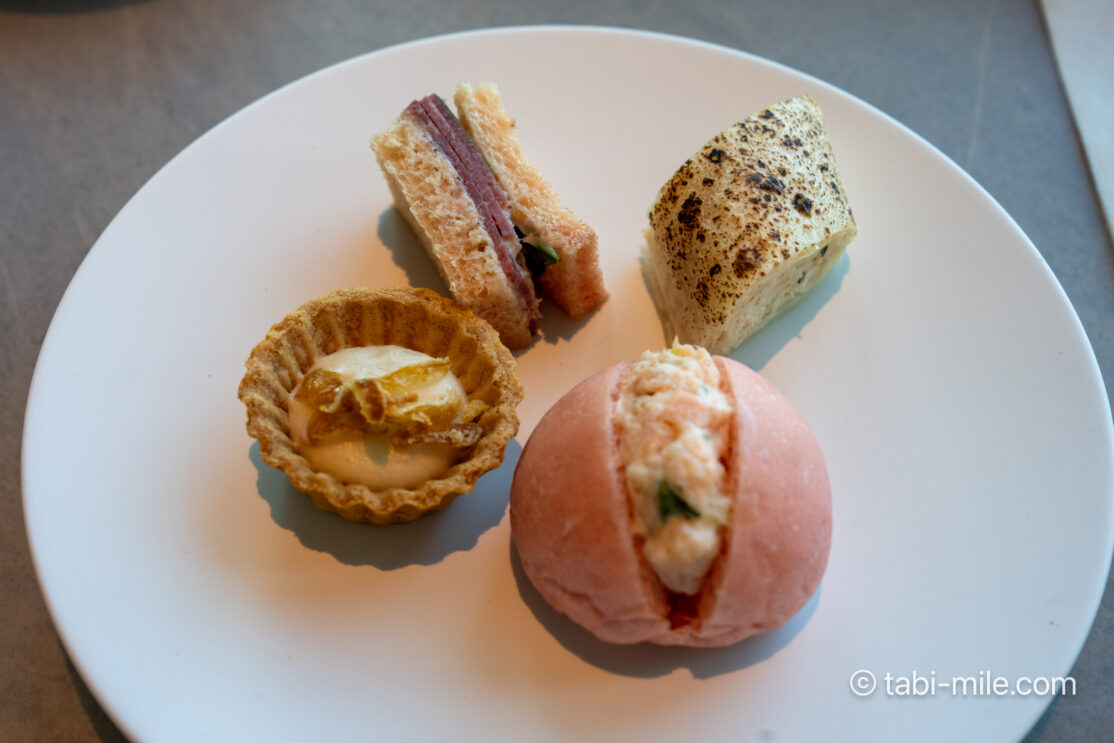 JWマリオット・ホテル東京の素晴らしいエグゼクティブラウンジの全フードプレゼンテーションレビュー！