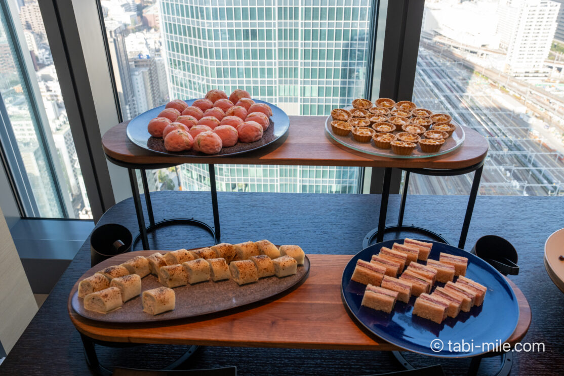 JWマリオット・ホテル東京の素晴らしいエグゼクティブラウンジの全フードプレゼンテーションレビュー！