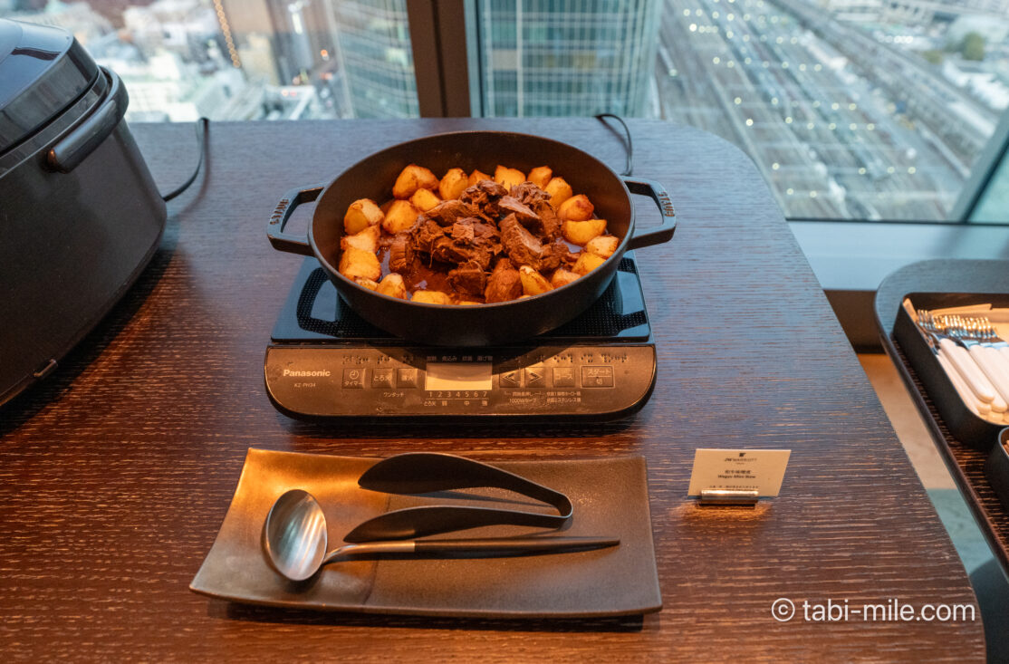 JWマリオット・ホテル東京の素晴らしいエグゼクティブラウンジの全フードプレゼンテーションレビュー！