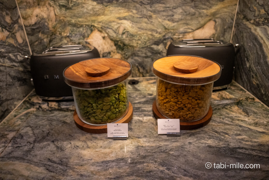 JWマリオット・ホテル東京の素晴らしいエグゼクティブラウンジの全フードプレゼンテーションレビュー！