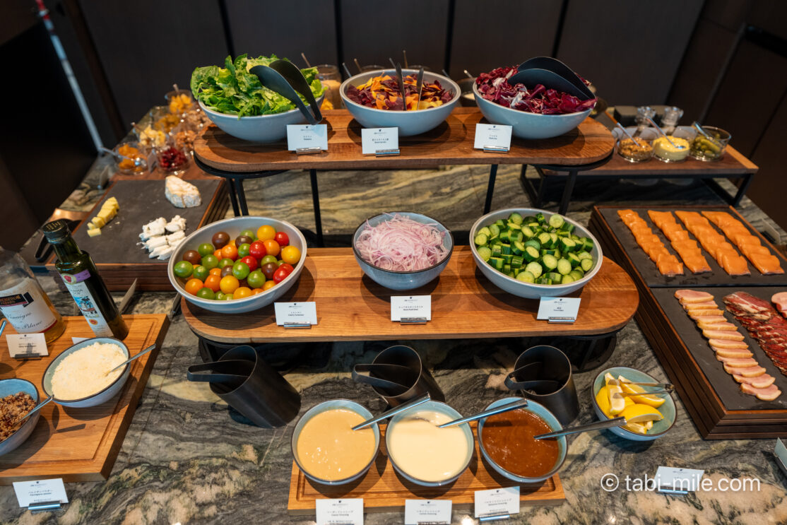 JWマリオット・ホテル東京の素晴らしいエグゼクティブラウンジの全フードプレゼンテーションレビュー！