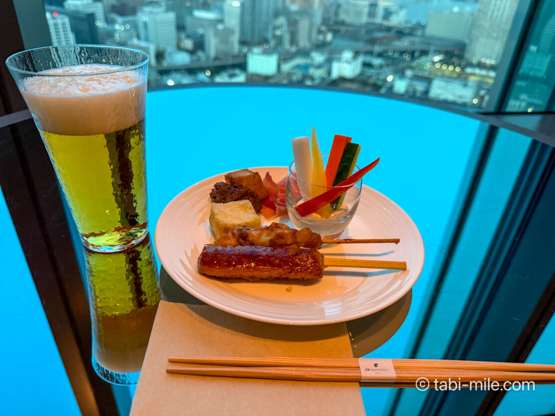 JWマリオット・ホテル東京の素晴らしいエグゼクティブラウンジの全フードプレゼンテーションレビュー！