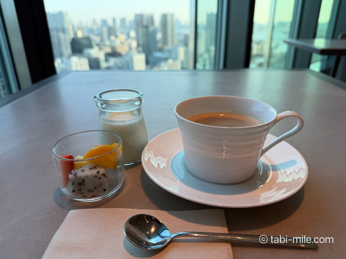 JWマリオット・ホテル東京の素晴らしいエグゼクティブラウンジの全フードプレゼンテーションレビュー！